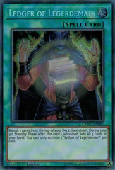 Ledger of Legerdemain [CYHO-EN067] Secret Rare | Exor Games Summserside