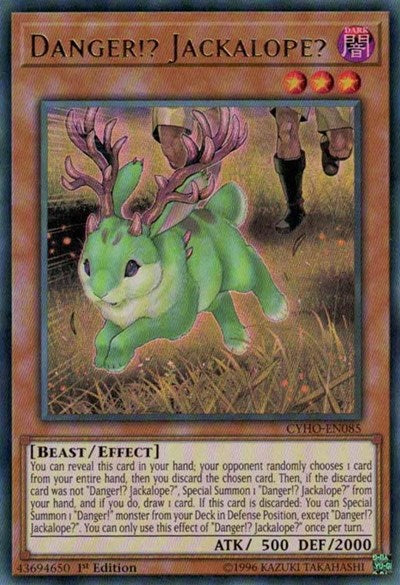 Danger!? Jackalope? [CYHO-EN085] Ultra Rare | Exor Games Summserside