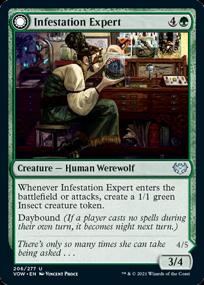 Infestation Expert // Infested Werewolf [Innistrad: Crimson Vow] | Exor Games Summserside