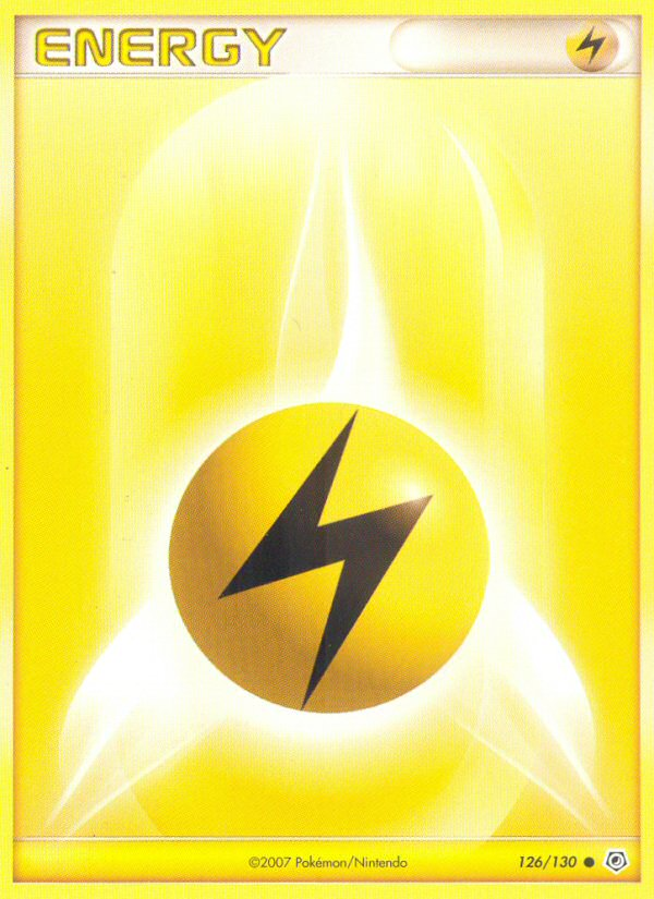 Lightning Energy (126/130) [Diamond & Pearl: Base Set] | Exor Games Summserside