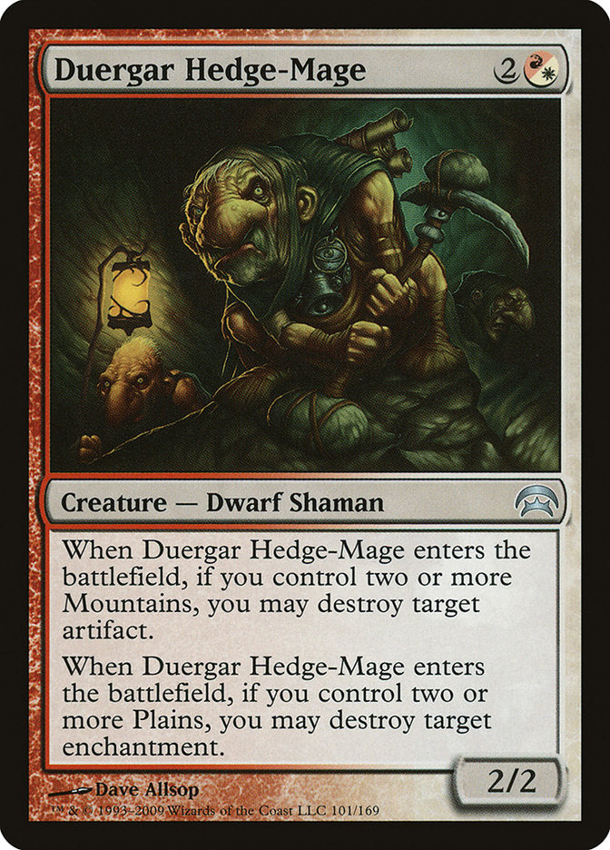 Duergar Hedge-Mage [Planechase] | Exor Games Summserside