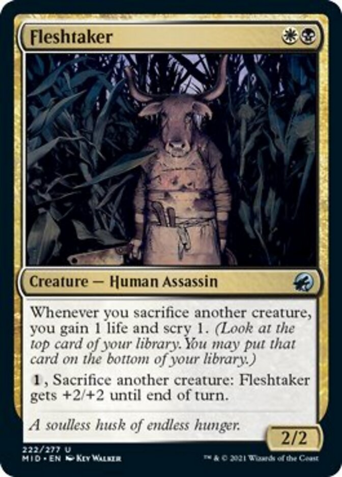 Fleshtaker [Innistrad: Midnight Hunt] | Exor Games Summserside