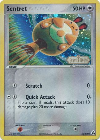 Sentret (62/92) (Stamped) [EX: Legend Maker] | Exor Games Summserside