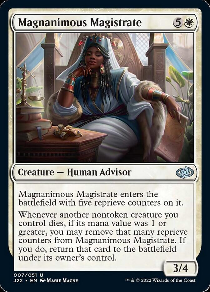 Magnanimous Magistrate [Jumpstart 2022] | Exor Games Summserside