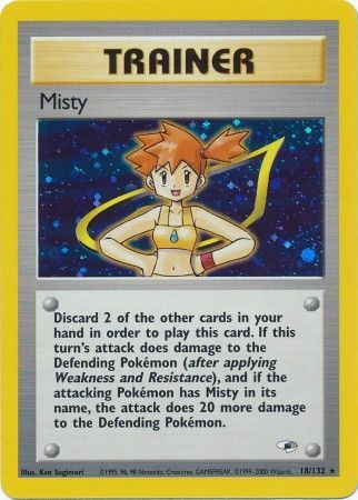 Misty (18/132) [Gym Heroes Unlimited] | Exor Games Summserside