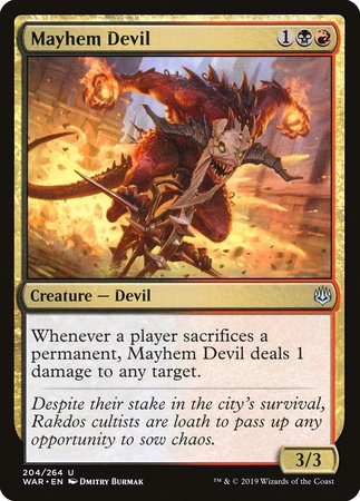 Mayhem Devil [War of the Spark] | Exor Games Summserside
