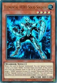 Elemental HERO Solid Soldier [CT15-EN003] Ultra Rare | Exor Games Summserside