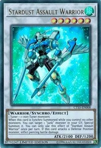 Stardust Assault Warrior [CT15-EN008] Ultra Rare | Exor Games Summserside