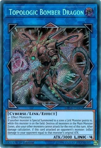 Topologic Bomber Dragon [MP18-EN065] Secret Rare | Exor Games Summserside