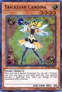 Trickstar Candina [MP18-EN037] Ultra Rare | Exor Games Summserside