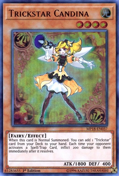 Trickstar Candina [MP18-EN037] Ultra Rare | Exor Games Summserside