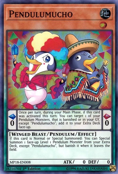 Pendulumucho [MP18-EN008] Super Rare | Exor Games Summserside