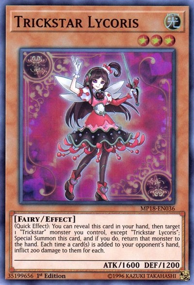 Trickstar Lycoris [MP18-EN036] Super Rare | Exor Games Summserside