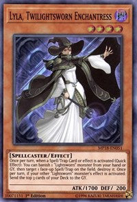 Lyla, Twilightsworn Enchantress [MP18-EN051] Super Rare | Exor Games Summserside