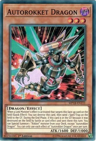 Autorokket Dragon [MP18-EN111] Super Rare | Exor Games Summserside