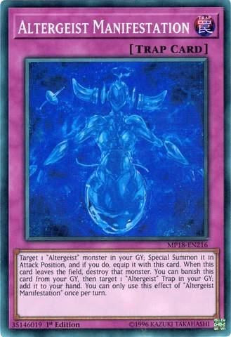 Altergeist Manifestation [MP18-EN216] Super Rare | Exor Games Summserside