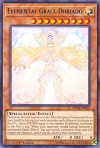 Elemental Grace Doriado [MP18-EN128] Rare | Exor Games Summserside