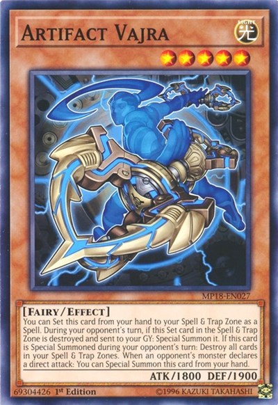 Artifact Vajra [MP18-EN027] Common | Exor Games Summserside