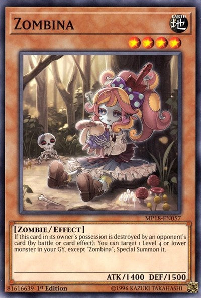 Zombina [MP18-EN057] Common | Exor Games Summserside