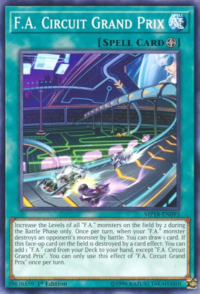 F.A. Circuit Grand Prix [MP18-EN093] Common | Exor Games Summserside