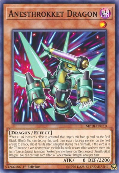 Anesthrokket Dragon [MP18-EN110] Common | Exor Games Summserside