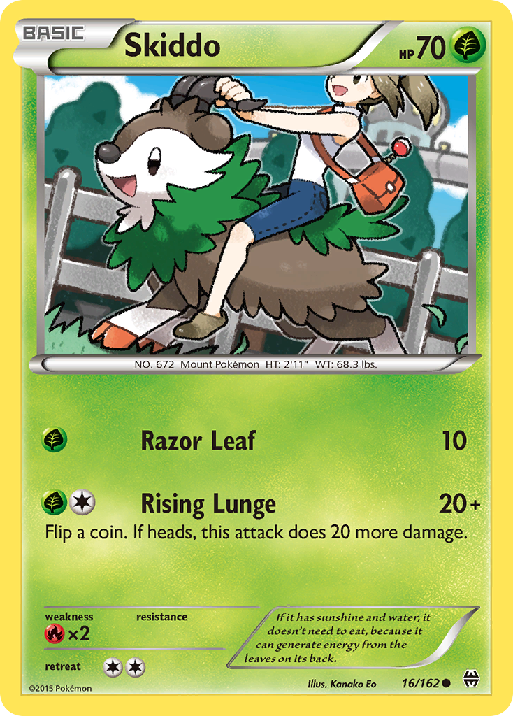 Skiddo (16/162) [XY: BREAKthrough] | Exor Games Summserside