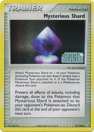 Mysterious Shard (81/100) (Stamped) [EX: Crystal Guardians] | Exor Games Summserside