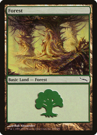 Forest (304) [Mirrodin] | Exor Games Summserside