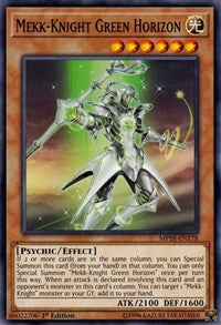 Mekk-Knight Green Horizon [MP18-EN178] Common | Exor Games Summserside