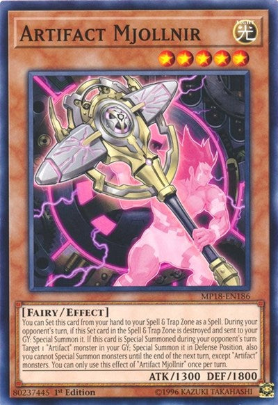Artifact Mjollnir [MP18-EN186] Common | Exor Games Summserside
