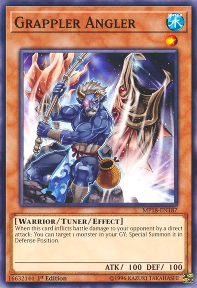 Grappler Angler [MP18-EN187] Common | Exor Games Summserside
