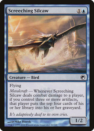 Screeching Silcaw [Scars of Mirrodin] | Exor Games Summserside