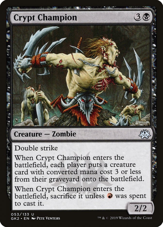 Crypt Champion [Ravnica Allegiance Guild Kit] | Exor Games Summserside