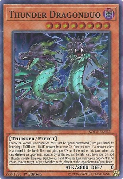 Thunder Dragonduo [SOFU-EN022] Super Rare | Exor Games Summserside