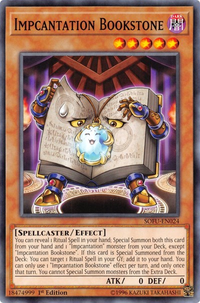 Impcantation Bookstone [SOFU-EN024] Common | Exor Games Summserside