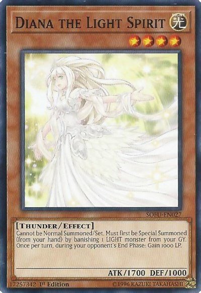 Diana the Light Spirit [SOFU-EN027] Common | Exor Games Summserside