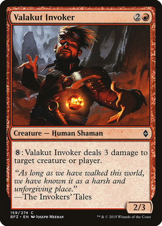 Valakut Invoker [Battle for Zendikar] | Exor Games Summserside