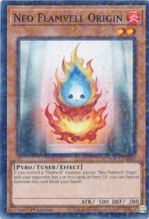 Neo Flamvell Origin (Duel Terminal) [HAC1-EN069] Common | Exor Games Summserside