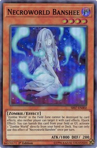 Necroworld Banshee [SR07-EN002] Super Rare | Exor Games Summserside