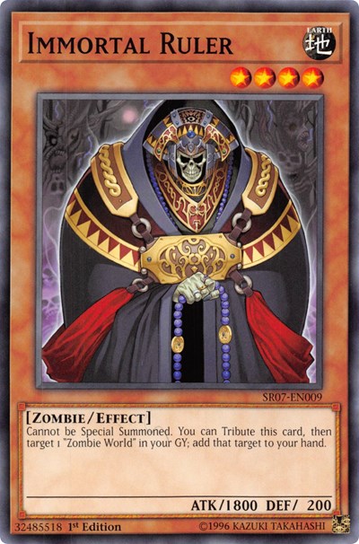 Immortal Ruler [SR07-EN009] Common | Exor Games Summserside