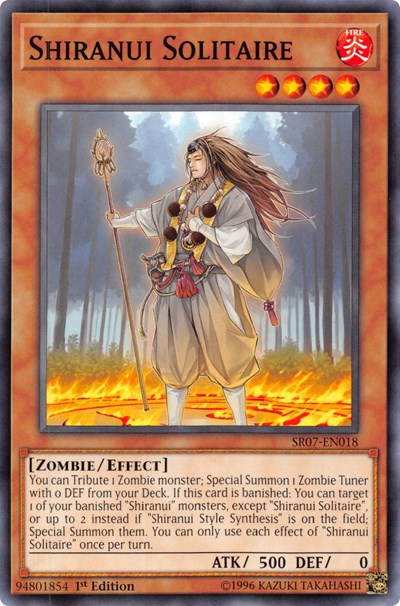 Shiranui Solitaire [SR07-EN018] Common | Exor Games Summserside