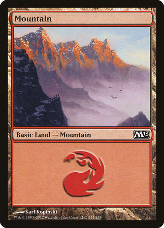 Mountain (244) [Magic 2013] | Exor Games Summserside