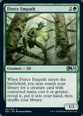 Fierce Empath [Core Set 2021] | Exor Games Summserside