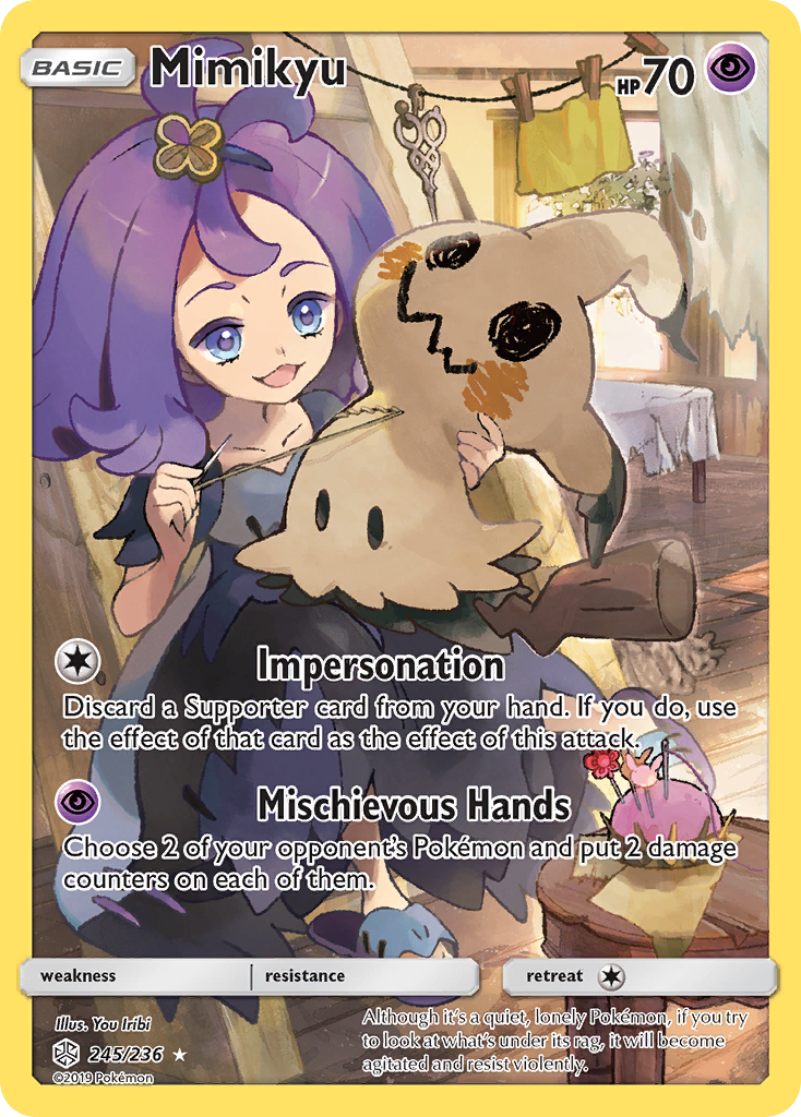 Mimikyu (245/236) [Sun & Moon: Cosmic Eclipse] | Exor Games Summserside