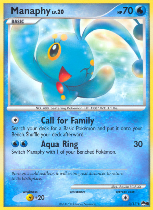 Manaphy (3/17) [POP Series 6] | Exor Games Summserside