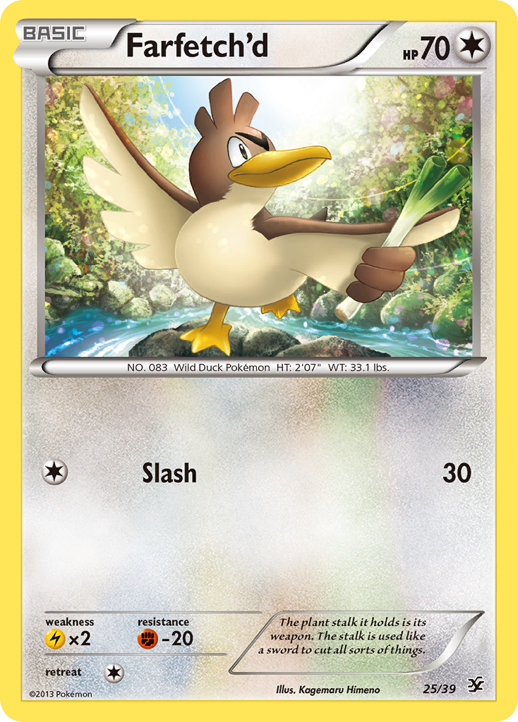 Farfetch'd (25/39) [XY: Kalos Starter Set] | Exor Games Summserside