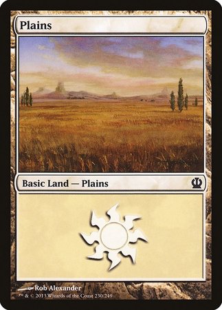 Plains (230) [Theros] | Exor Games Summserside