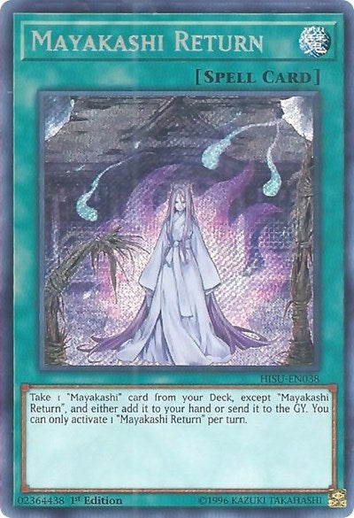 Mayakashi Return [HISU-EN038] Secret Rare | Exor Games Summserside