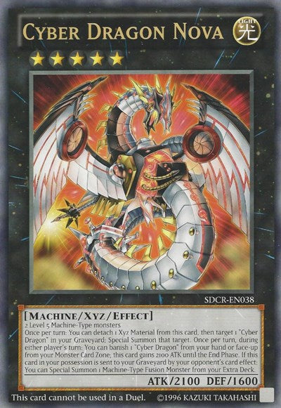 Cyber Dragon Nova (Oversized) (Machine Madness) [SDCR-EN038] Promo | Exor Games Summserside