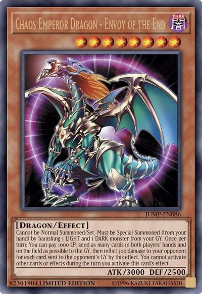 Chaos Emperor Dragon - Envoy of the End [JUMP-EN086] Ultra Rare | Exor Games Summserside